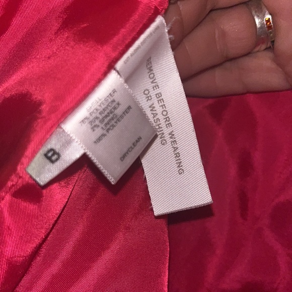 Women’s Ann Taylor LOFT Women Orange Blazer Size 8 - Picture 6 of 8